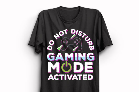 Game Lover T-shirt Design 113: Graphics & Print Templates