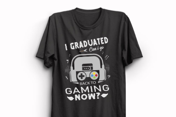 Game Lover T-shirt Design 70: Graphics & Print Templates