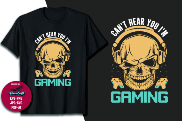 Gaming Graphics for T-Shirt Designs