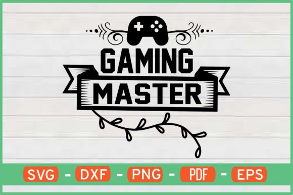Gaming Master SVG for Crafts and Graphics