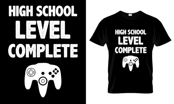 High School Level Complete T-Shirt Graphics & Print Templates