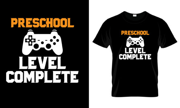 Preschool Level Complete T-Shirt Graphics & Print Templates